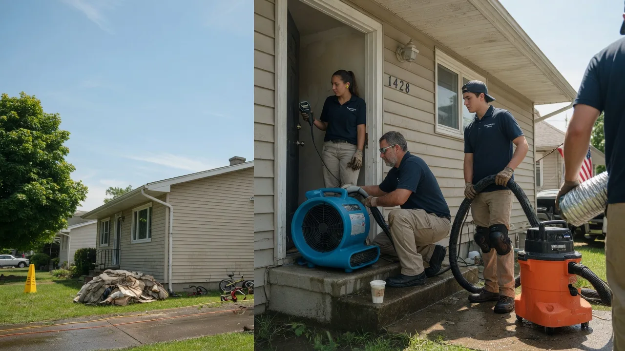 Water Damage Restoration in La Fayette, IL near me